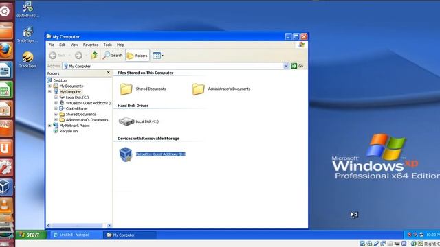 How to full screen windows XP in virtual machine on ubuntu host смотреть онлайн