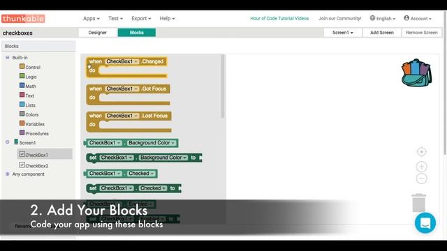 Thunkable Basics: Checkbox to Radio Button смотреть онлайн