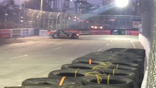 Dodge Viper SRT10 Drifting At Long Beach 2016 смотреть онлайн