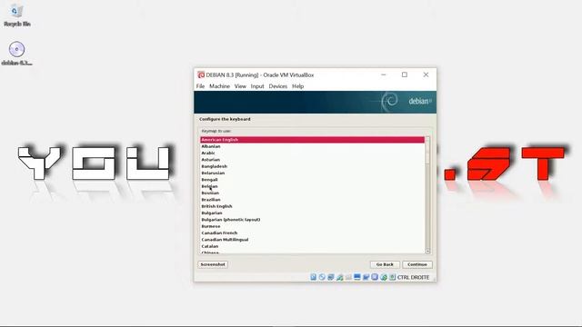 How to Install Debian 8.3.0 LXDE - Virtualbox on Windows 10 смотреть онлайн