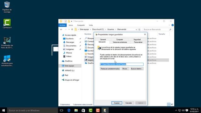 2.1.- [Tutorial] [Windows 10] - Reasignación de carpetas. смотреть онлайн