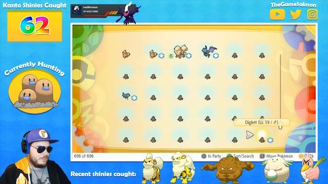 SHINY DUGTRIO!... HAS FEET? | Pokemon Let's GO Pikachu and Eevee! (Kanto Shiny Living Dex #51) смотреть онлайн