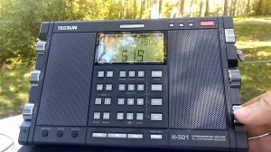 Tecsun  H 501 на природе, осенью в Кишинёве. АМ.(1)
