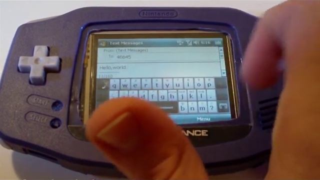 The GameBoy Advance Phone Project - Running Windows Mobile - v1 смотреть онлайн