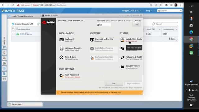 How to Install Linux on VMWare ESXI 6.5 смотреть онлайн