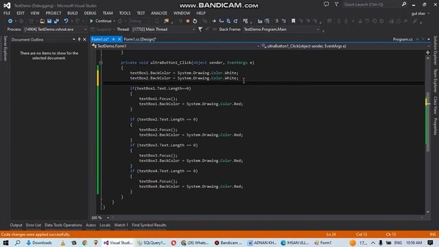 How Stop Empty TextBox смотреть онлайн