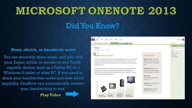 Windows Office 2013 New Features смотреть онлайн