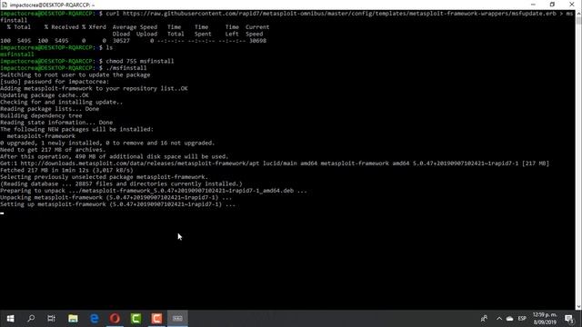 Instalar Metasploit En Windows 10 смотреть онлайн