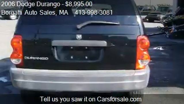 2006 Dodge Durango SXT 4WD - for sale in Southwick, MA 01077 смотреть онлайн