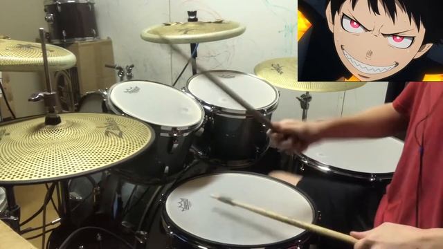 Fire Force OP - 【Inferno (インフェルノ) - by Mrs.GREEN APPLE - Drum Cover смотреть онлайн