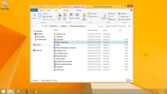 Windows 8.1 - How to create Math Input Panel desktop shortcut [Hindi Audio] смотреть онлайн