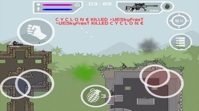 Mini Militia Sniper Lobby | Jumping JUMP Visits Sniper Mod AND This Happens смотреть онлайн
