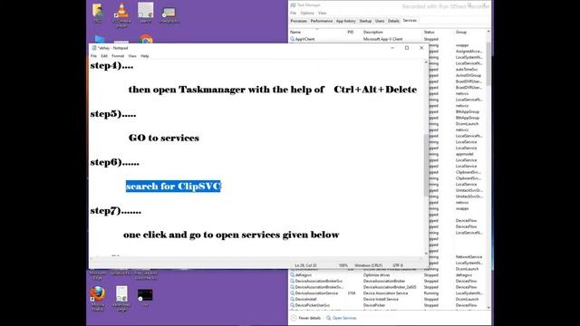 Solving the issue of Clipsvs error in windows 10 ......... #byAbhay..... смотреть онлайн