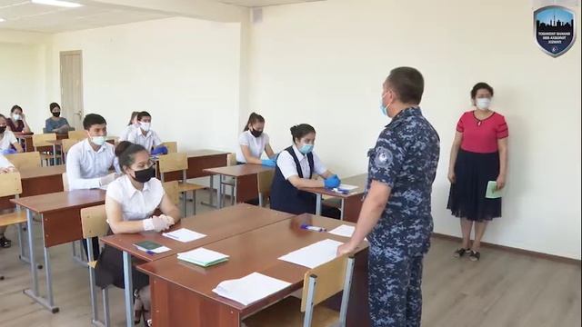 В Академическом лицее при МВД Республики Узбекистан идет отбор кандидатов. смотреть онлайн