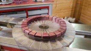 Токарный станок по дереву JWL-1640EVS (Мастер класс | Сегментное точение | Открытый сегмент)