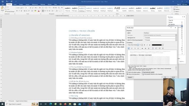 Cách tạo mục lục tự động trong word chi tiết dễ hiểu смотреть онлайн
