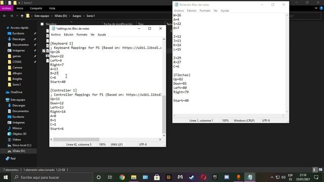 Como cambiar los controles Sonic 1 y 2 Port PC !Facil! смотреть онлайн