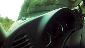 Saab 9-3 2.0T - High speed accelerations at the autobahn