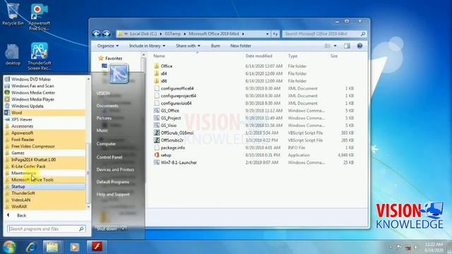 How to install Ms office 2019 with activation | ms office ko install kase karin | Hamara Vision смотреть онлайн