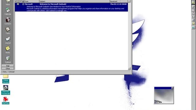 Windows 98 First Edition with PLUS! IN Virtual PC 2007 смотреть онлайн
