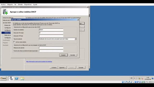 Servidor DHCP Windows 2008 смотреть онлайн