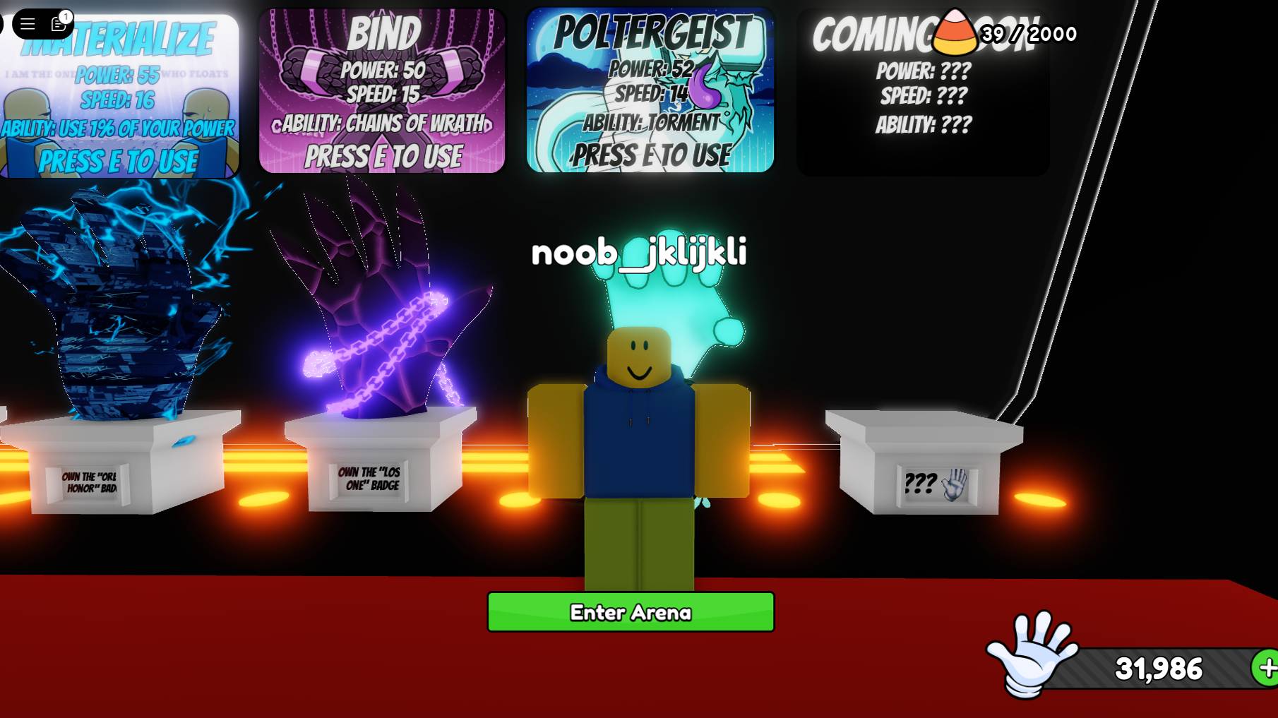 Обзор на Hellowen в Slap Battles