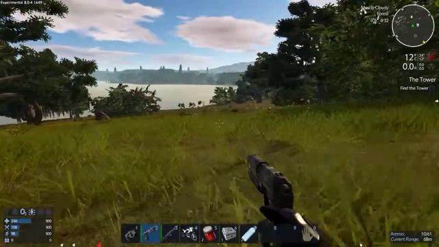 Empyrion Galactic Survival, pt 5, Collect,Explore,Scout out a good spot for a base... смотреть онлайн