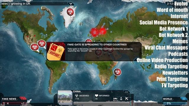 Plague Inc: Evolved- Hack Job Achievement смотреть онлайн