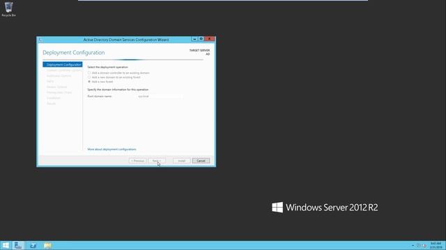 Windows 2012 R2 Active Directory смотреть онлайн