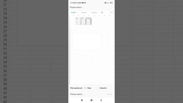 How to create scatter graph using WPS office spreadsheet in mobile смотреть онлайн