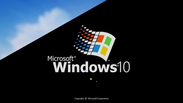 Retro-Modern Windows 10 load screen смотреть онлайн