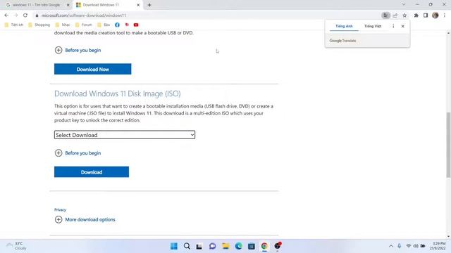 [Hướng dẫn] Cách Tải Bộ Cài Windows 11 22H2 Từ Trang Chủ Microsoft. смотреть онлайн