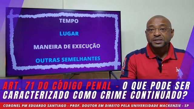 O QUE É CRIME CONTINUADO? смотреть онлайн