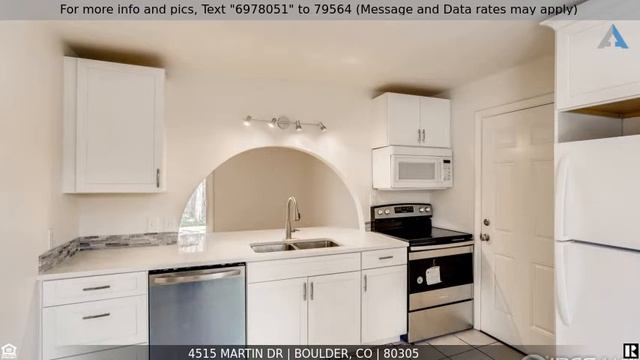 Priced at $860,000 - 4515 Martin Dr, Boulder, CO 80305 смотреть онлайн