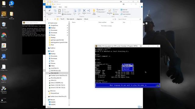 Installing Old Games on a New PC: Episode 1 - System Shock (1994) смотреть онлайн