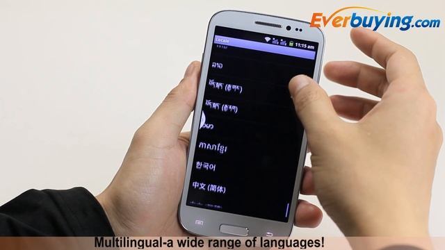 5.0 inch GT-T9500 Android 4.2 Smartphone from Everbuying смотреть онлайн