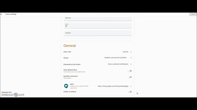"How To Link Your Google Meet With Your Google Classroom" Super Easy смотреть онлайн
