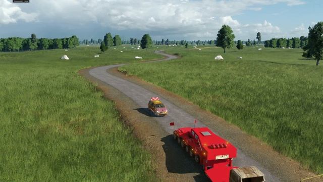 TransportFever2 : NEW JieFang-J6H Oversized transport series MOD смотреть онлайн