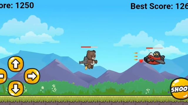 Jetpack Bear Adventure Shooter Game Android Studio Project with AdMob Ads + Ready to Publish by S смотреть онлайн