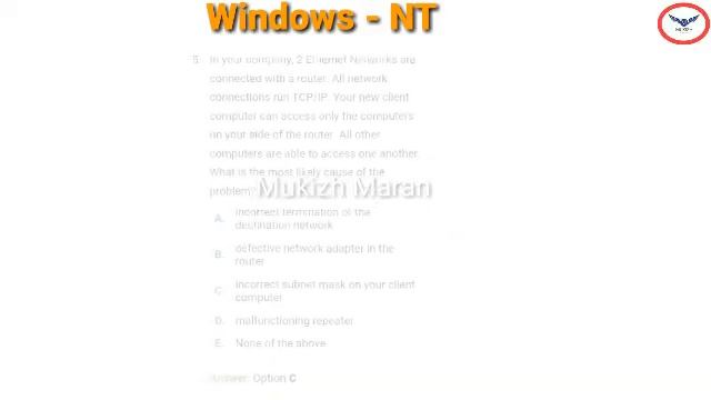 Computer Science Eng | GATE Exam | Windows - NT | Part 1 | Interview Q & A. смотреть онлайн