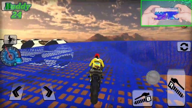 Impossible Bike Tracks : 3D Sport Bike | Android Gameplay #3 смотреть онлайн