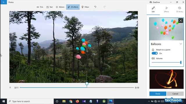 How to Add 3D Effects | Windows 10 Free Video Editor Tutorial смотреть онлайн