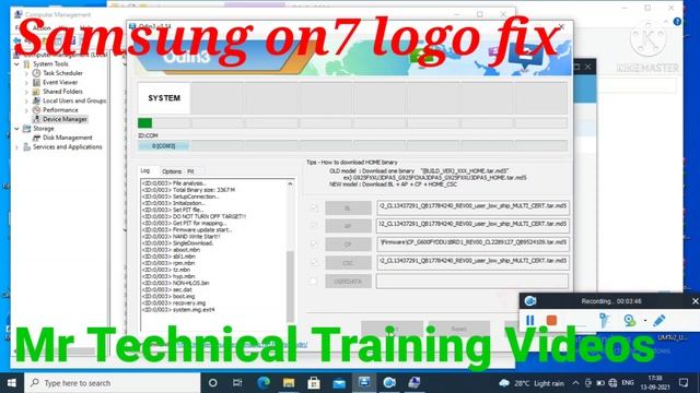 Samsung on7 logo Problem fix ,hang on logo problem, hang problem 💯% solution смотреть онлайн