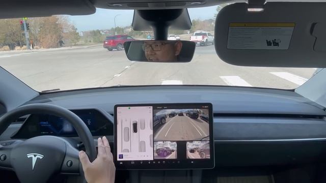 I finally got FREE Tesla FSD v12.3.2.1 (Full Self-Driving) for 1 Month / Nerve-Racking FSD Test! смотреть онлайн