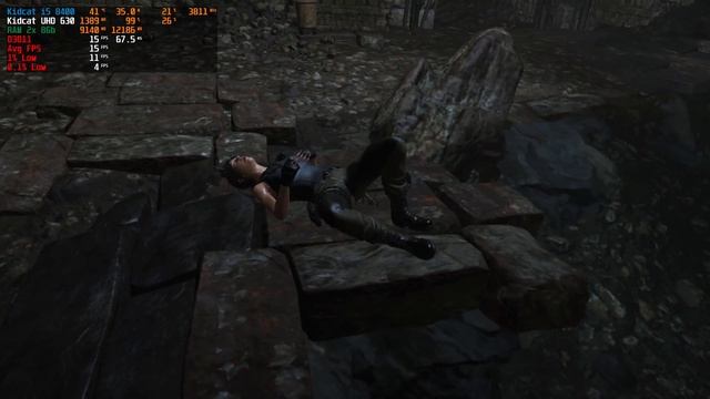 benchmark SHADOW OF THE TOMB RAIDER on INTEL UHD 630 смотреть онлайн