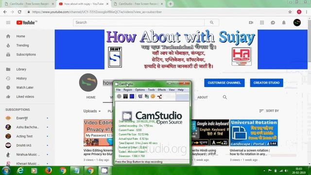 Camstudio free screen recorder shoftware for windows 7,8,10 | hd screen recorder shoftware смотреть онлайн