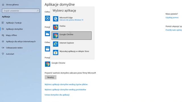 Jak zmienić domyślne aplikacje w Windows 10? | Akademia Wiedzy смотреть онлайн
