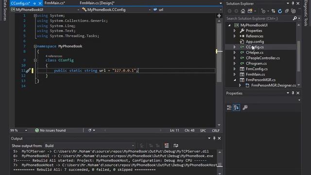 PhoneNoteBook Basic HTTP Protocol Host With Windows Form Client UI 1 89 смотреть онлайн