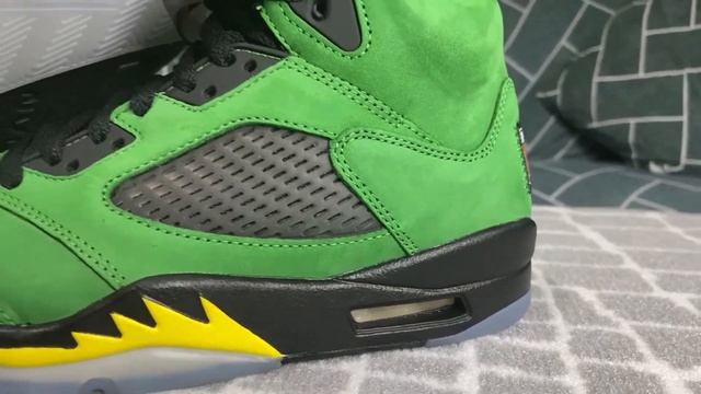 jordan 5 Apple Green смотреть онлайн