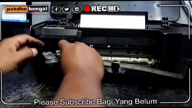 Printer Canon Cuma Butuh Hitamnya Saja. Catridge Warnanya Mati смотреть онлайн